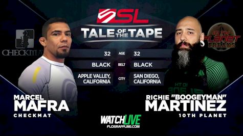 Marcelo Mafra vs Richie Boogeyman Martinez Five Grappling Lightweight Pro Invitational