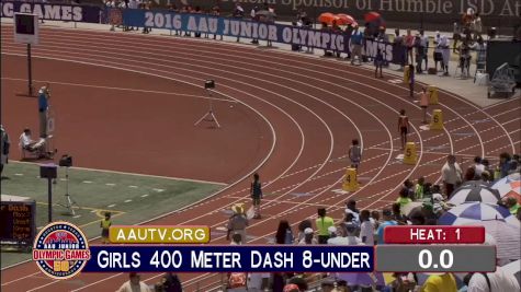 2016 Throwback: Girl's 400m, Age 8 & Under - Damira Allen FTW!