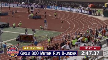 2016 Throwback: Girl's 800m, Age 8 & Under - Damira Allen AAU Record!
