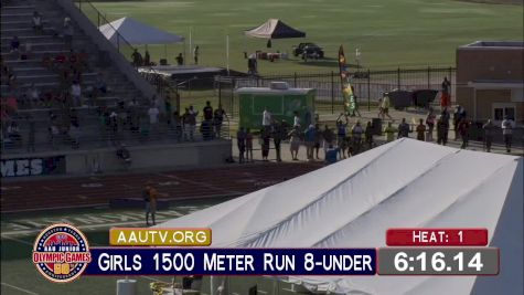 2016 Throwback: Girl's 1500m, Age 8 & Under - Damira Allen FTW!