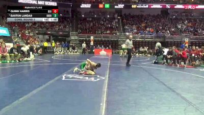 3A-106 lbs Cons. Round 2 - Easton Landas, Boone vs Quinn Harris, Dallas Center-Grimes
