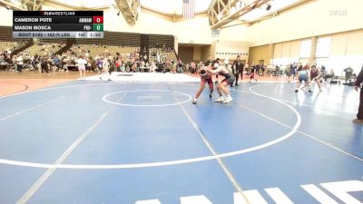 162-H lbs Semifinal - Cameron Pote, AMERICAN MMA AND WRESTLING vs Mason Mosca, Pro-ex Wrestling Club