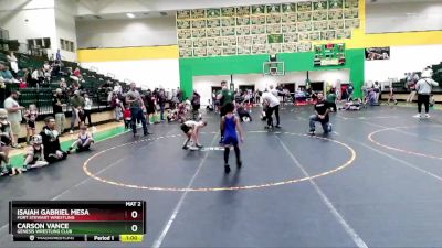 55/60/65 Semifinal - Carson Vance, Genesis Wrestling Club vs Isaiah Gabriel Mesa, Fort Stewart Wrestling