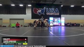 150 lbs Champ. Round 4 - Trae Rios, Oklahoma vs Carson Heiselman, Canyon Randall High School Wrestling