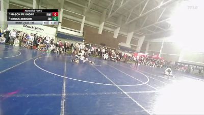 95 lbs Cons. Round 5 - Mason Fillmore, Agon Academy Wrestling vs Brock Zesiger, Sanderson Wrestling Academy