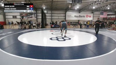 92 kg Cons. Rd Of 64 - Gaige Allen, Viking Wrestling Club (IA) vs Daniel Elyash, CLT Regional Training Center