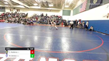 170 lbs 3rd Place - Chris Robbins, Conval vs Matt Breton, Salem