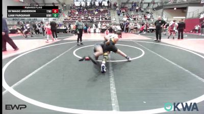 120 lbs 5th Place - Di`Imago Anderson, Team Tulsa Wrestling Club vs Liam Farquhar, Keystone Kids Wrestling Club