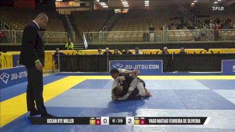 Yago Matias Ferreira De Oliveira vs Ocean Kye Miller 2025 Pan Jiu Jitsu IBJJF Championship