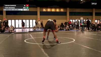 285 lbs Consi Of 4 - Devon Dawson, Northern Illinois vs Taye Ghadiali, Michigan