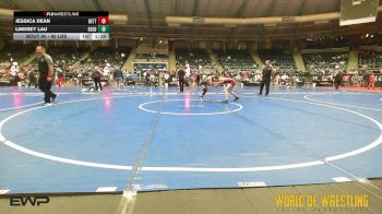 90 lbs Final - Jessica Dean, Betterman Elite vs Lindsey Lau, Goldenbacks