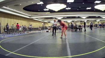 136 lbs 3rd Place - Sarai Cortez, Gilroy Hawks vs Madahlia De La Cruz, Warriors WC