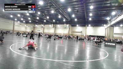 126 lbs Consi Of 4 - Brock Glover, Tampa Bay Tigers Wrestling vs Antonio Morales, Eagle Wrestling Club