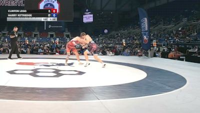 144 lbs Cons. Sub-rd Of 64 - Clinton Legg, Florida vs Harry Kittredge, Connecticut