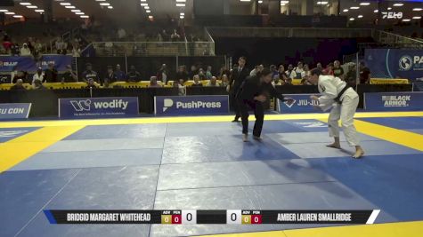 Bridgid Margaret Whitehead vs Amber Lauren Smallridge 2026 Pan Jiu Jitsu IBJJF Championship