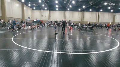 74 lbs Quarterfinal - Dylan McGettigan, American Dream vs Cameron Gilbert, Spartan RTC @LHP