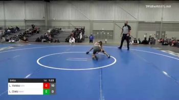 64 lbs Semifinal - Lincoln Valdez, Team USA vs Landon Dietz, SWAT Blue