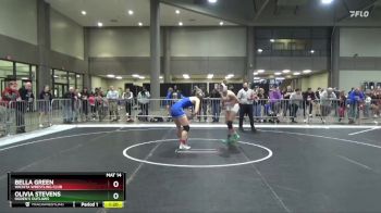 140 lbs Quarterfinal - Olivia Stevens, Ogden`s Outlaws vs Bella Green, Wichita Wrestling Club