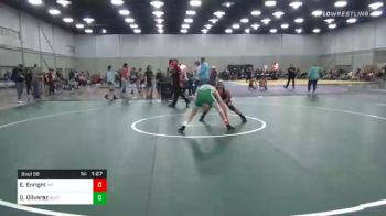 125 lbs Quarterfinal - Edmund Enright, Mt. Carmel Caravan vs Dorian Olivarez, Team Olivarez