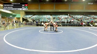 157 lbs Consi Of 16 #1 - Treyson Hunt, UNATT-Western Wyoming vs Ryan Graves, Montana-Northern