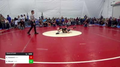 75 lbs Consi Of 8 #2 - Elijah Howard, Orrtanna vs Kannon Moyer, Yeagertown