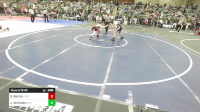 109 lbs Consi Of 16 #2 - Samuel Barton, Roseburg Mat Club vs Jaxson VerHalen, MatTime