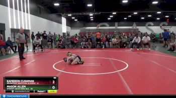 55 lbs Round 1 (8 Team) - Mason Allen, Dynasty Death Row (NJ) vs Kameron Cushman, Roundtree Wrestling Academy