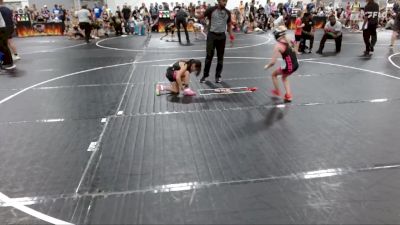 57 lbs Round 1 (4 Team) - Evangeline Bailey, R&R Ladies Purple vs Arya Robertson, AR-15