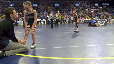 60 lbs Round Of 16 - Abigail Bueno Bistarkey, Canon-McMillan vs Abigal Smith, South Williamsport