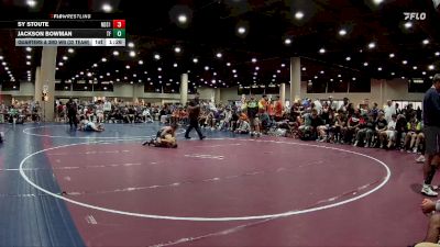 106 lbs Quarters & 3rd Wb (32 Team) - Sy Stoute, North DeSoto Red vs Jackson Bowman, The Factory Wrestling