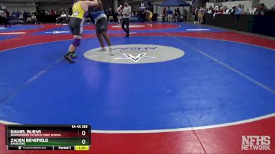 1A-4A 285 Champ. Round 1 - Zaden Benefield, Ranburne vs Daniel Burns, Montgomery Catholic Prep School