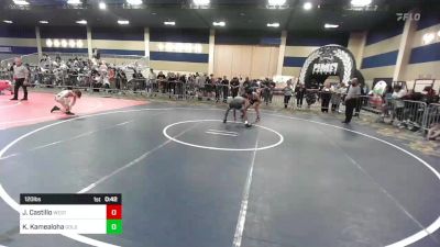 120 lbs Consi Of 64 #2 - Jacob Castillo, West Side Saints vs Khysten Kamealoha, Golden Backs MRTC