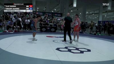 77 kg Cons. Rd Of 16 - Clay Radenz, Gorilla Wrestling Club, Inc vs Omaury Alvarez, Tar Heel Wrestling Club