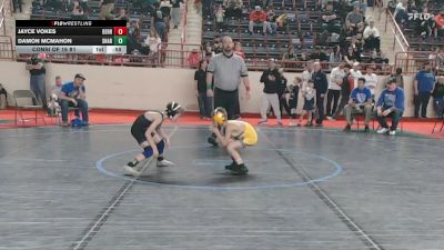 50_B lbs Consi Of 16 #1 - Jayce Vokes, Derry Area vs Damon McMahon, Sharpsville