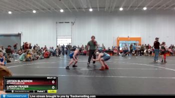 95 lbs Round 1 - Jayden Blackmon, Jet Wrestling Club vs Ladson Fraser, Jet Wrestling Club