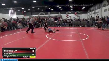 80 lbs Round 3 (8 Team) - Kaden Potter, Illinois Menace vs Lane GOWL, Elite Ath Club DZ (IN)