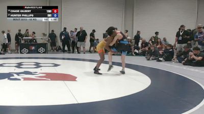 48 kg Cons. Sub-quarters - Chase Gilbert, The STJ Wrestling Club vs Hunter Phillips, B2 Wrestling Corp