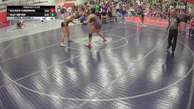 170 lbs Cons. Round 3 - Ally Meyer, Glencoe vs Allison Cummings, Thurston