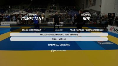 Michael Roy vs Giovanni Comettant 2026 UIJJ ITALIAN BJJ OPEN