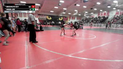 120 lbs Cons. Round 4 - Brooklyn Guy, Westminster vs Angel Lee, La Canada