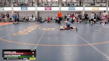 107-117 lbs Cons. Round 3 - Colton Drinkwine, Joliet Catholic Academy vs Cooper Long, Bulldog Premier Wrestling Club