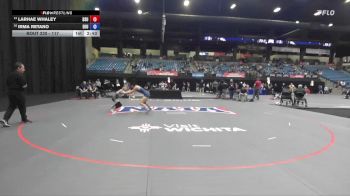 117 lbs Cons. Round 3 - Larhae Whaley, Dickinson State vs Irma Retano, Eastern Oregon