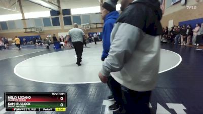 135lbs Cons. Round 4 - Nelly Lozano, Hillsboro (Girls) vs Kami Bullock, Enumclaw (Girls)