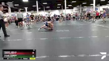 113 lbs Round 4 (6 Team) - Tommy Aiello, Savage WA Black vs Tyler Conroy, PA Alliance Red