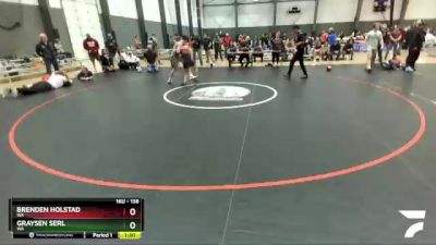 138 lbs Cons. Semi - Brenden Holstad, WA vs Graysen Serl, WA