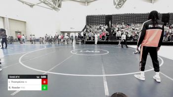 109 lbs Consi Of 4 - Isabella Thompkins, Dover Bandits vs Brianna Roeder, Pride WC