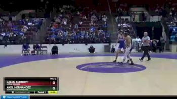 141 lbs Cons. Round 2 - Axel Hernandez, Buena Vista University vs Jalen Schropp, Loras College