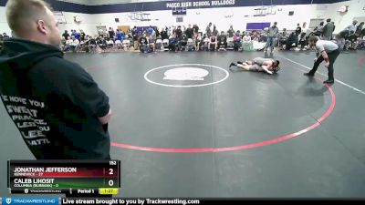 152 lbs Round 1 (32 Team) - Caleb Lihosit, Columbia (Burbank) vs Jonathan Jefferson, Kennewick