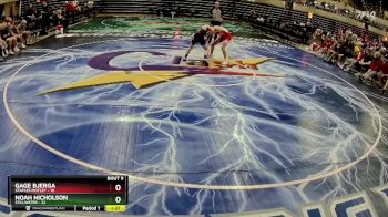 121 lbs Finals (8 Team) - Noah Nicholson, Stillwater vs Gage Bjerga, Staples Motley