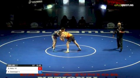 285 Finals - Brandon Metz, North Dakota vs Anthony Cassioppi, Illinois